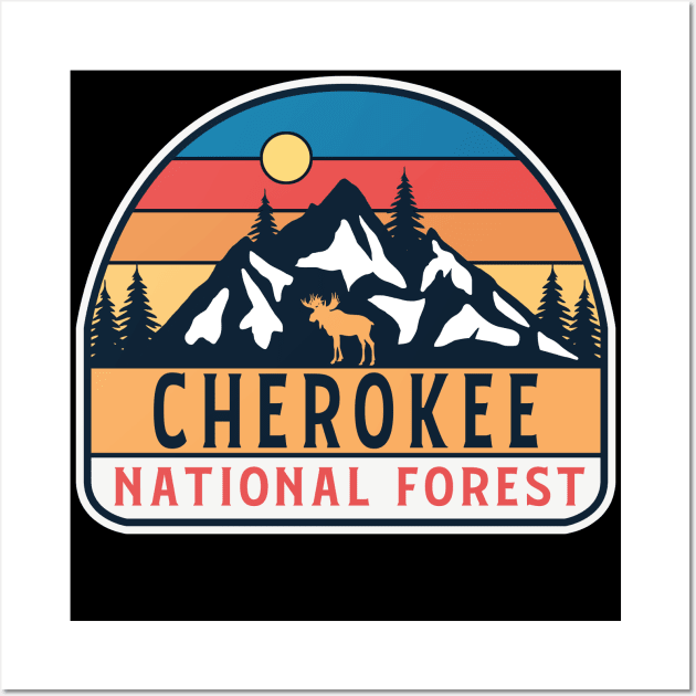 Cherokee National Forest Wall Art by Tonibhardwaj